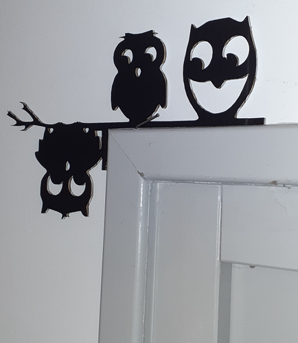 Décoration de porte - Oiseau